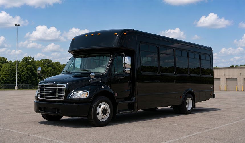 18-passenger minibus for charter in Weston, FL