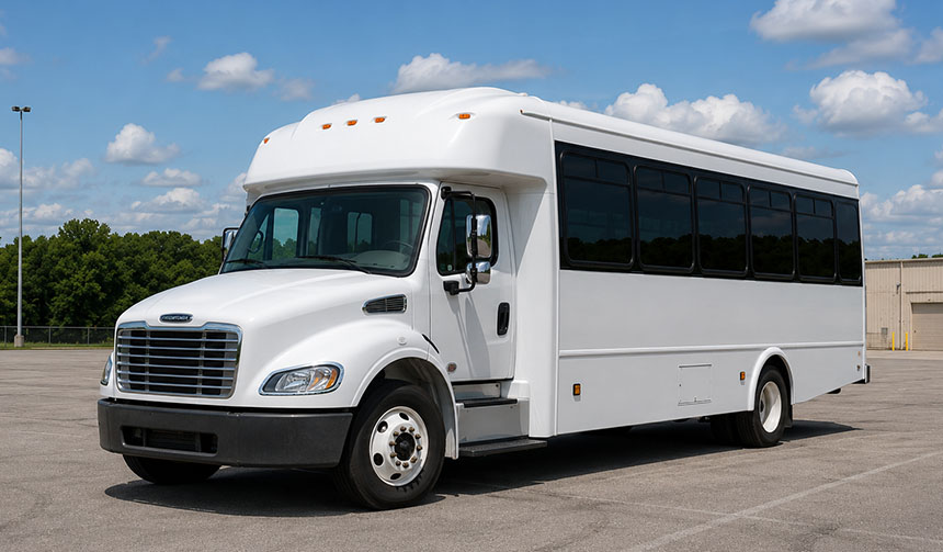 25-passenger minibus for charter in Weston, FL