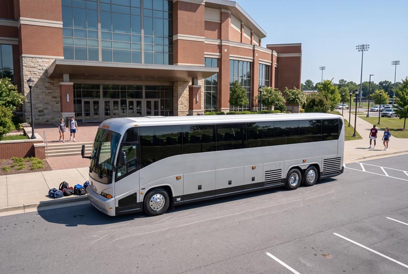 Sports Team Charter Bus Rentals in Weston, FL